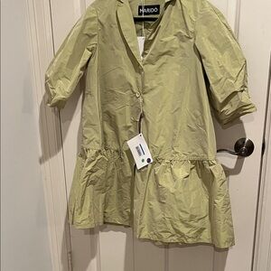 NWT MARIDO trench Donna dress coat